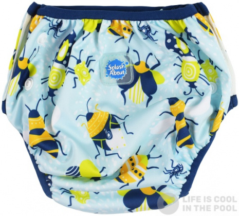 Costum de înot pentru sugari Splash About Size Adjustable Under Nappy Bugs Life