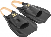 Labe de înot Mad Wave Open Heel Training Fin Black