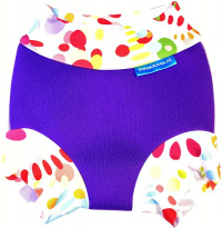 Kojenecké plavky Swimaholic Swim Nappy Coloured Dots