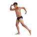 Costum de înot pentru băieți Speedo Logo 6.5cm Brief Boy Navy/Atomic Lime