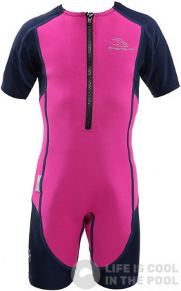 Costum de neopren pentru copii Aqua Sphere Stingray HP2 Pink/Navy