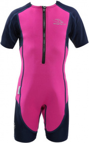 Costum de neopren pentru copii Aqua Sphere Stingray HP2 Pink/Navy