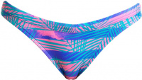 Partea de jos a costumului de baie Funkita Pastel Palm Hipster Brief