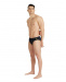 Costum de baie bărbați Arena Swim Briefs Placement Black/Soft Green/Multi