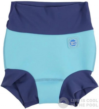 Costum de înot pentru sugari Splash About New Happy Nappy Starlight Blue