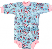 Costum de neopren pentru copii Splash About Happy Nappy Wetsuit Hidden Treasure