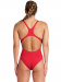 Costum de înot de damă pentru antrenament Arena Solid Swim Pro red