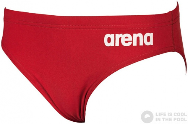 Costum de înot pentru băieți Arena Solid brief junior red