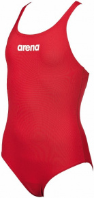 Costum de înot de antrenament pentru fete Arena Solid Swim Pro junior red