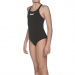 Costum de înot de antrenament pentru fete Arena Solid Swim Pro junior black