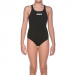 Costum de înot de antrenament pentru fete Arena Solid Swim Pro junior black