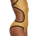 Arena 50th Gold Swimsuit Tech One Back Gold Multi/Black