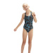 Speedo Hyper Boom Allover Medalist Girl Black/Bolt/Dove Grey