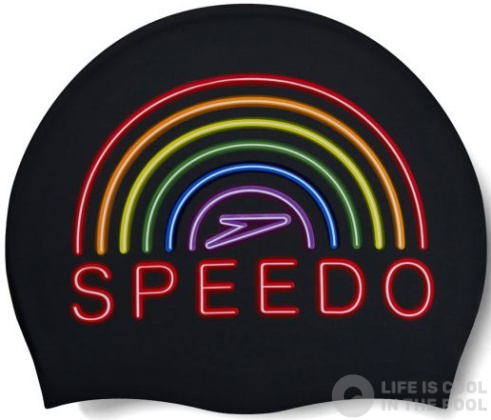 Cască mică de înot Speedo Slogan Print Cap