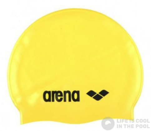 Cască de înot Arena Classic Silicone cap