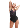 Speedo Hyperboom Placement Muscleback Black/Electric Pink/USA Charcoal