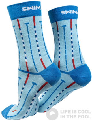 Șosete Swimaholic Socks Swimming Lane