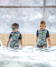 Costum de neopren pentru copii Aquakiddo Neoprene Wetsuit Cars