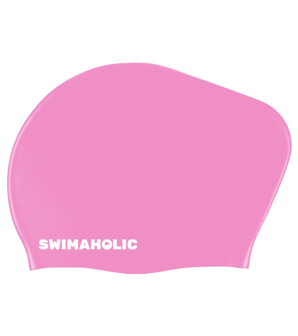 Cască de înot pentru copii, pentru păr lung Swimaholic Long Hair Cap Junior