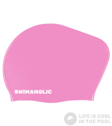 Swimaholic Long Hair Cap Junior
