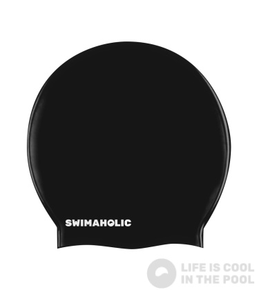 Cască de înot pentru părul lung Swimaholic Extra Big Cap
