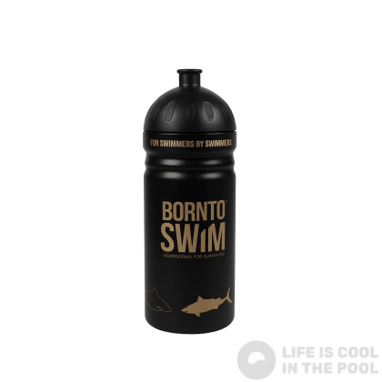 Sticlă de băut sportivă BornToSwim Shark Water Bottle