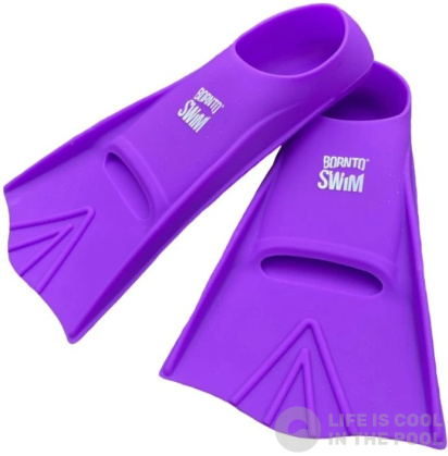 BornToSwim Short Fins Purple