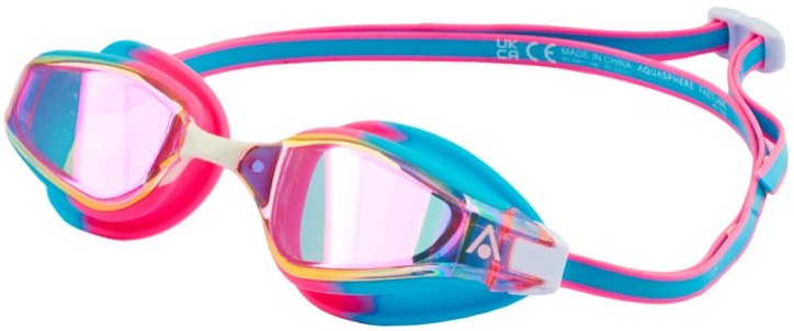 Aqua Sphere Fastlane Pink Iridescent Mirror