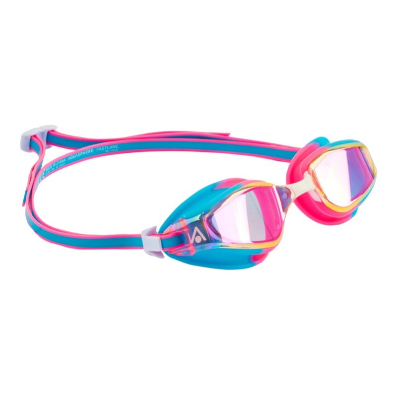 Aqua Sphere Fastlane Pink Iridescent Mirror