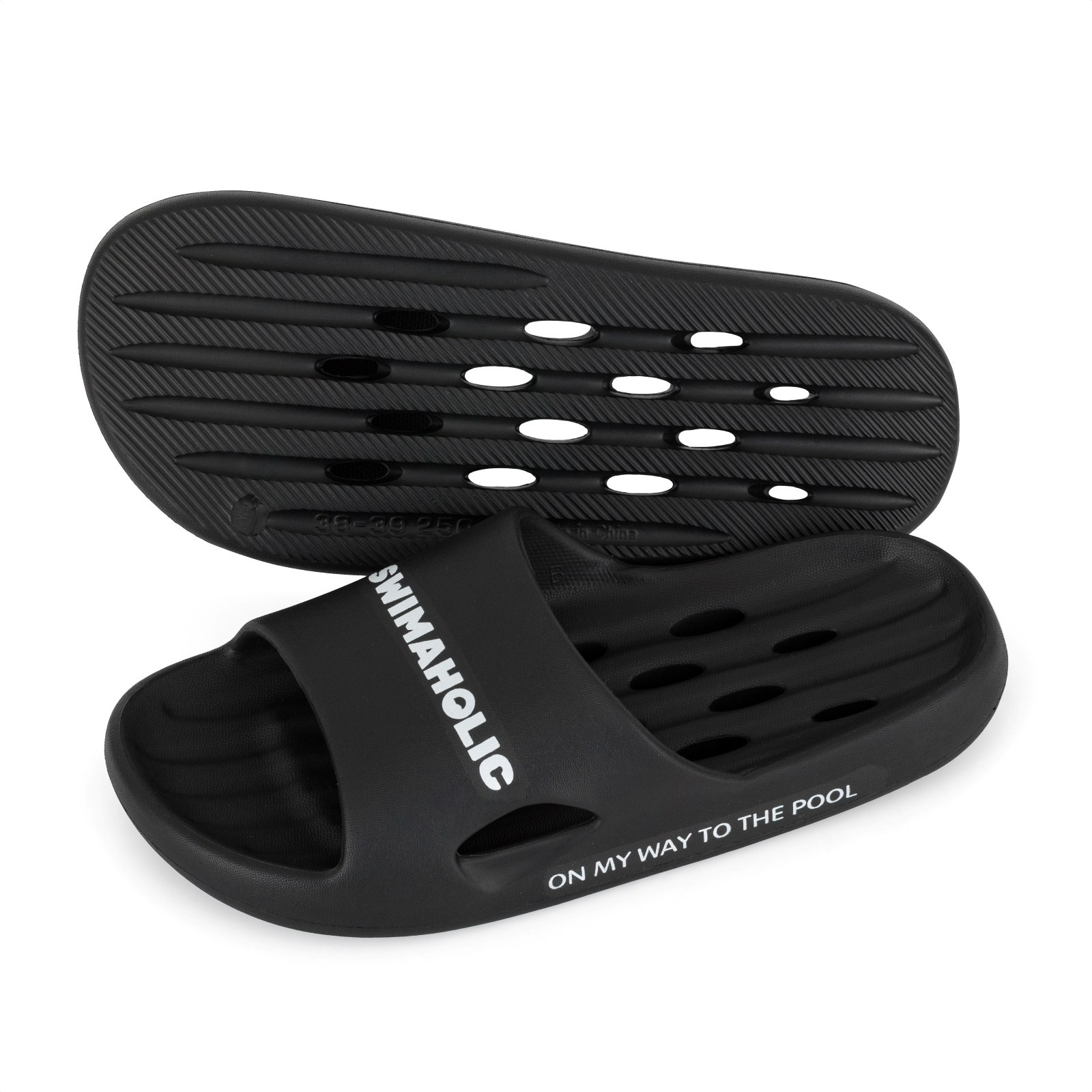 Papuci Swimaholic Pool Slippers Black